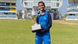 मंडला की महिला क्रिकेटर शुचि उपाध्याय ने जयपुर अंडर-23 वनडे टूर्नामेंट में 5 विकेट लेकर मध्य प्रदेश टीम को जीत दिलाई।