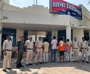 मंडला जिले में रात्रि कॉम्बिंग गश्त के दौरान बिछिया पुलिस द्वारा चार स्थायी वारंटियों की गिरफ्तारी